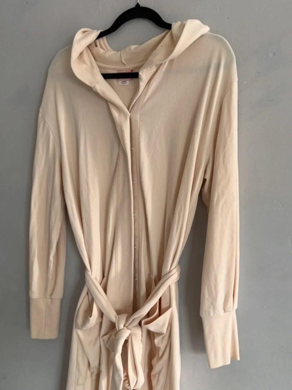 ThirdLove Hooded The Everything Robe Tie-Waist Cardigan